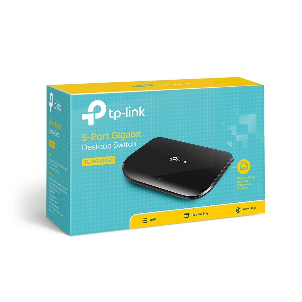 TP-LINK TL-SG1005D 5PORT 10/100/1000 YÖNETİLEMEZ SWITCH