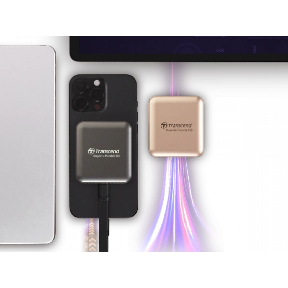 Transcend ESD420 Portable 1TB MagSafe Bej SSD (TS1TESD420G)