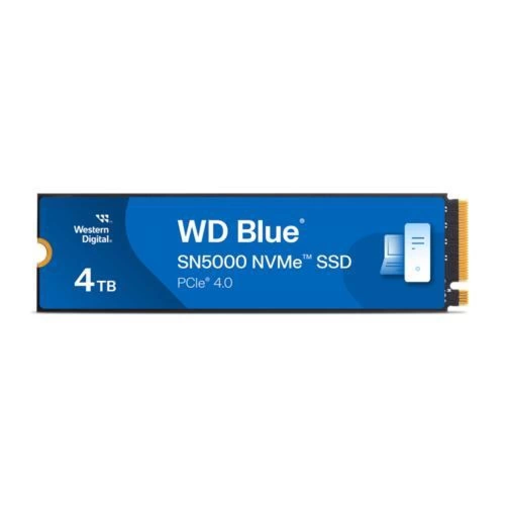 WD 4TB Blue Sn5000 SSD m.2 WDS400T4B0E