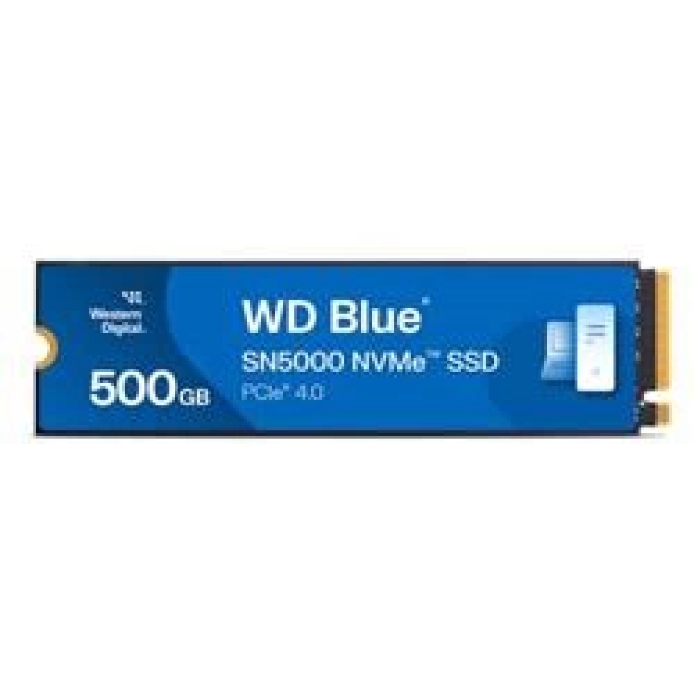WD 500GB Blue SN5000 SSD m.2 NVMe WDS500G4B0E