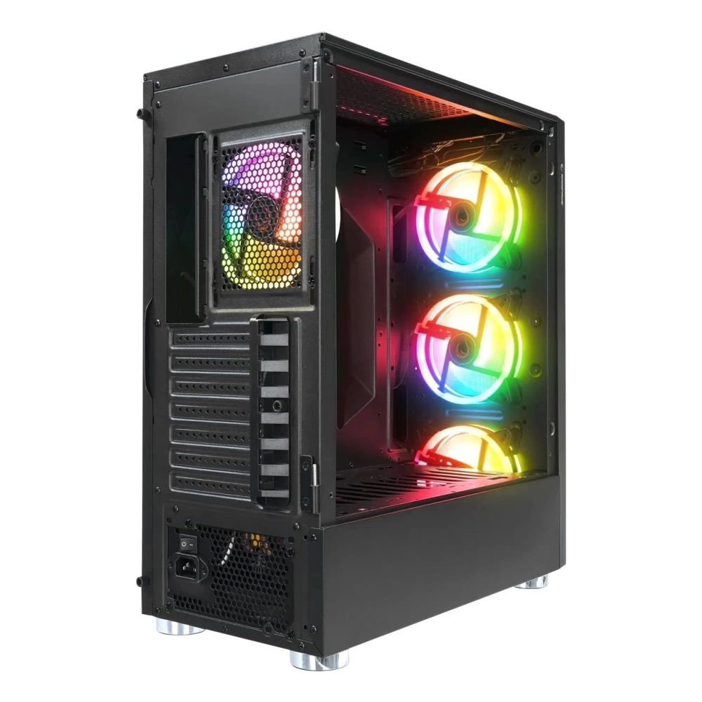 X-Horse   850W   80+   4*12CM Argb   Fan+Kontrolcü Manyetik   Temperli   Camlı Mid-T   Gaming   Oyuncu   Kasası