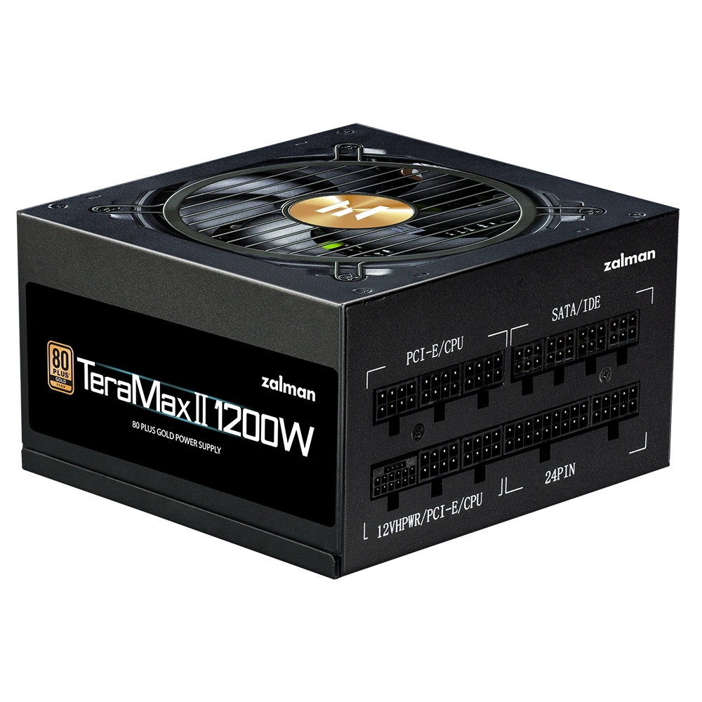 ZALMAN TERAMAX II 1200W ZM1200-TMX2 80+ GOLD POWER SUPPLY