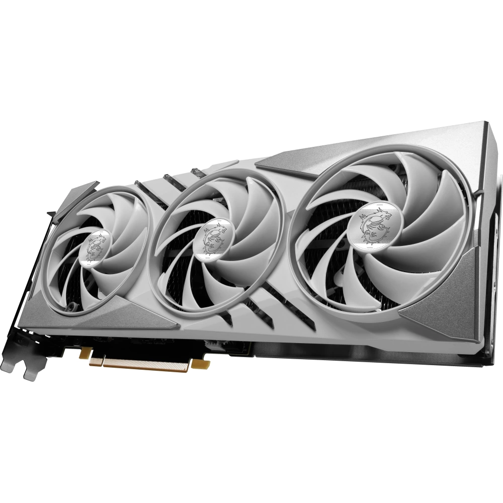 MSI VGA GEFORCE RTX 4070 SUPER 12G GAMING X SLIM WHITE RTX4070S 12GB GDDR6X 192B DX12 PCIE 4.0 X16 (3XDP 1XHDMI)