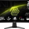 Msı 27 Mag 27C6X 1920X1080 (Fhd) 16:9 Curve 1500R Va 250Hz(Oc) 1Ms Adaptıve-Sync Gamıng Monıtor