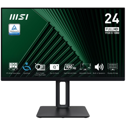 MSI 23.8 PRO MP245PG 1920x1080 (FHD) 16:9 FLAT VA 100HZ 1MS ADAPTIVE-SYNC MONITOR