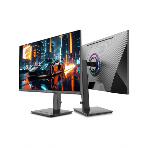 GameBooster GB-27F360FP 27" FHD 360Hz Fast IPS 0.5ms HDR10 2x3W Speaker RGB Pivot Flat Gaming Monitor