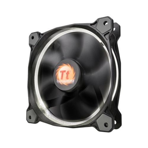 Thermaltake Riing 120mm Beyaz Halka LED'li Titreşimsiz Kasa ve Radyatör Fanı