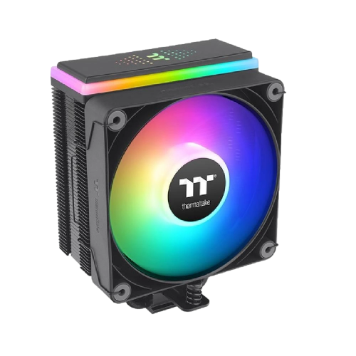 Thermaltake ASTRIA 200 Black 120mm ARGB Fanlı ARGB TT Logo LED LGA1700/AM5 Uyumlu İşlemci Soğutucu