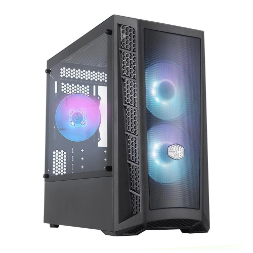 Cooler Master MasterBox MB311L 600W RGB 3x120mm Fanlı Tempered Glass Pencereli Mesh Ön Panel MicroATX Kasa