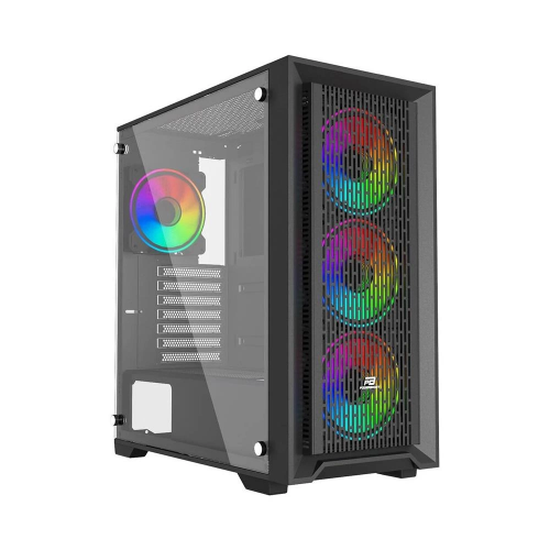 PowerBoost PB-P705B 650W 80+ Bronze USB 3.0 Mesh ARGB Fanlı Gaming Siyah Kasa