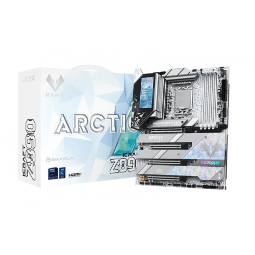 Maxsun iCraft Z890 Arctic WiFi DDR5 Motherboard