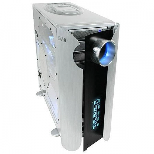 Thermaltake Kandalf Gümüş Tower Pencereli 25cm Fanlı Aluminyum Kasa (PSU Yok)