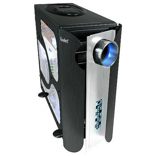 Thermaltake Kandalf Siyah Tower Pencereli 25cm Fanlı SECC Kasa (PSU Yok)