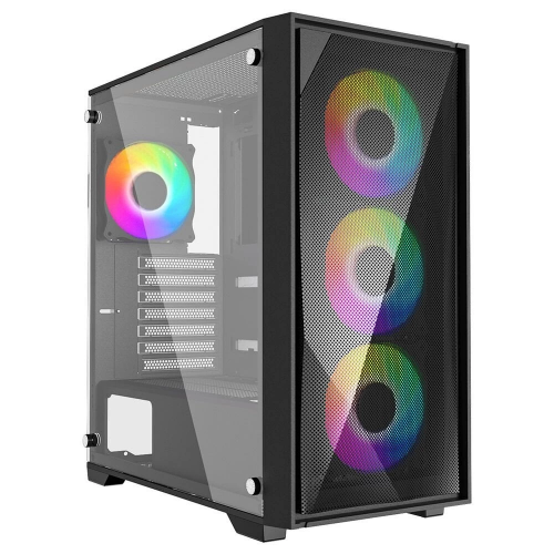 PowerBoost PB-P711B USB 3.0 Mesh ARGB Fanlı Gaming Kasa