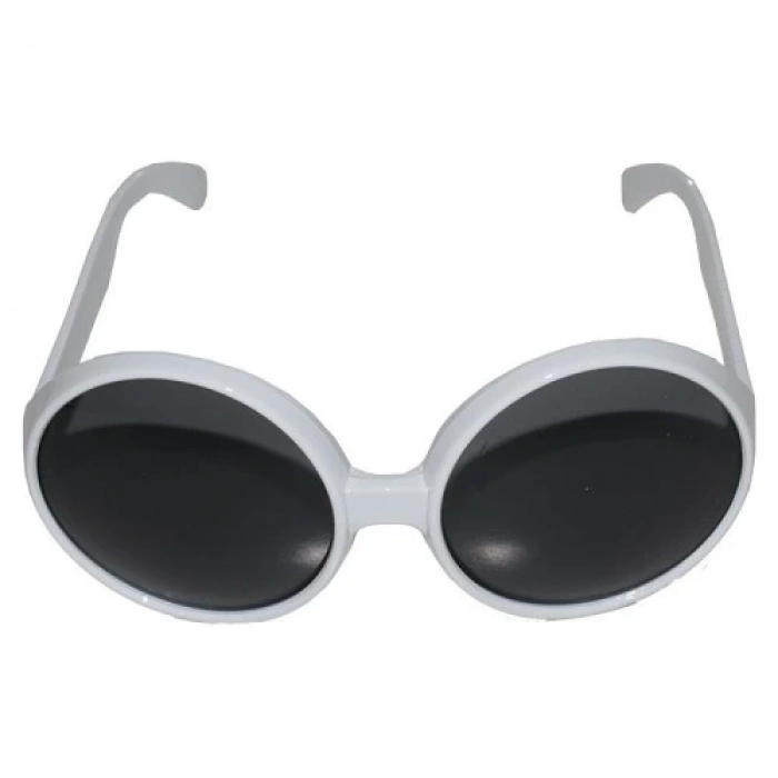 Dodes  80 li Yıllar Beyaz Renk Nostalji Yeşilçam Parti Gözlüğü