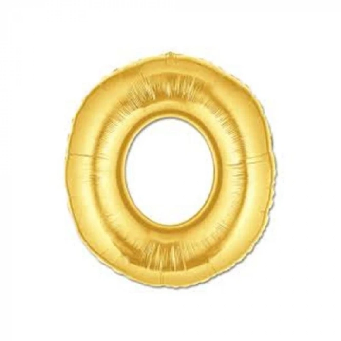 Dodes Altın Sarısı Folyo Harf Balon 1 Metre
