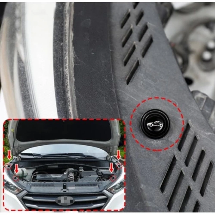 Dodes Araba Kapısı Darbe Emici Pad Seti