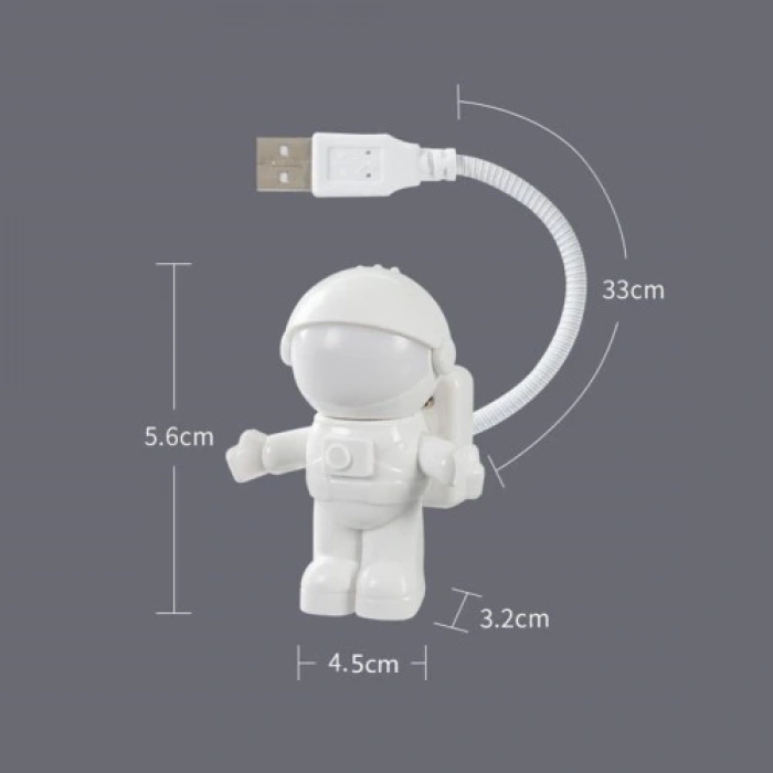Dodes Astronot USB Gece Lambası