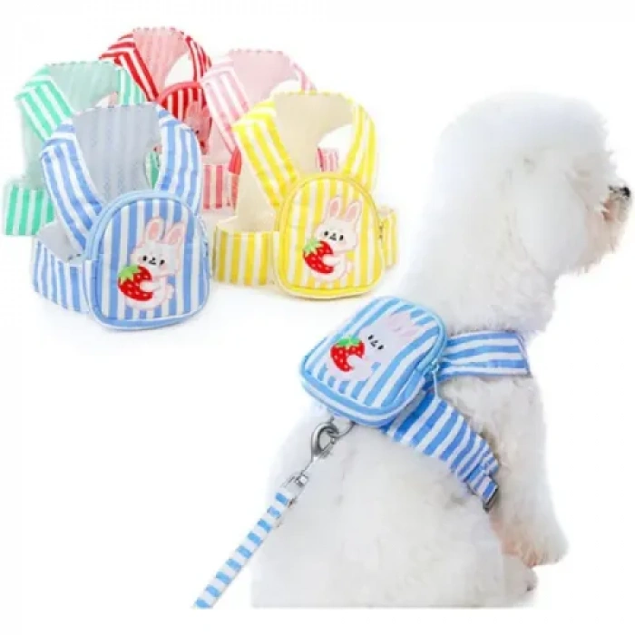 Dodes Çantalı Göğüs Gezdirme Tasması Seti