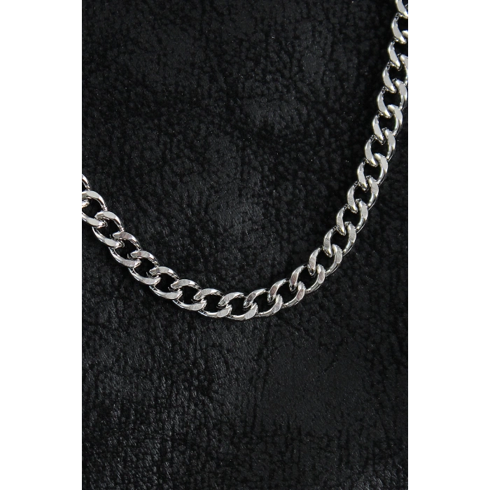 Dodes Dodes 316L Çelik Klasik Zincir Model Gümüş Renk Erkek Kolye TG27ERK1388