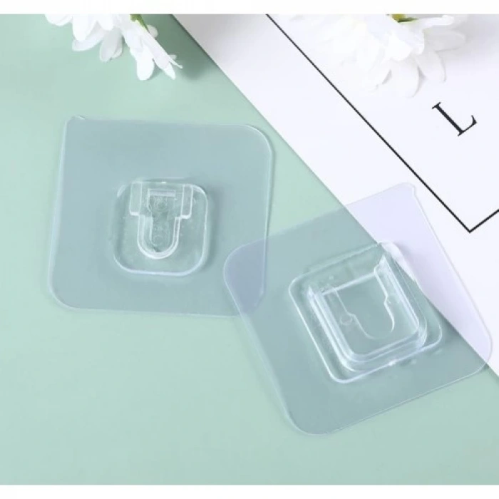 Dodes Geçmeli Klips Eşya Sabitleme Askısı 10 lu Set