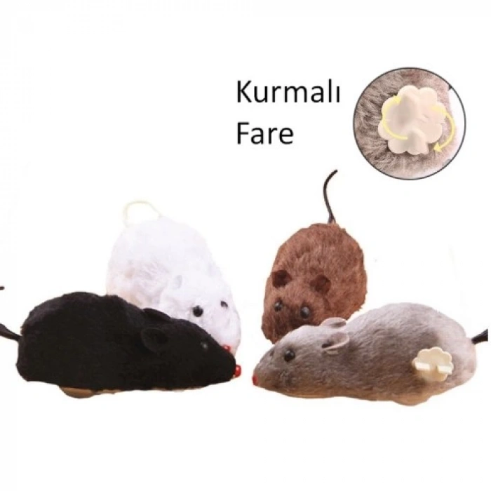 Dodes Kurmalı Fare Kedi Eğitim Oyuncağı