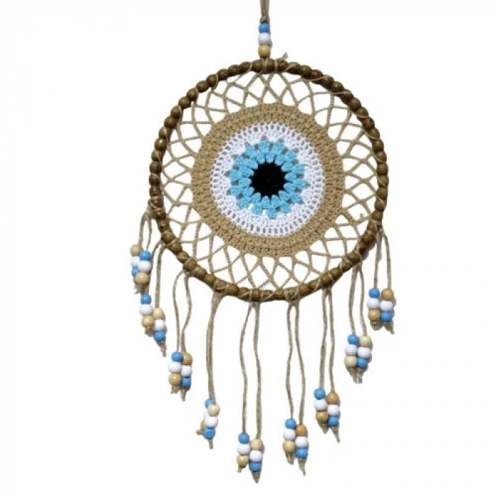 Dodes Örgülü Duvar Süsü Capucino Kahvesi Duvar Süsü Boncuklu