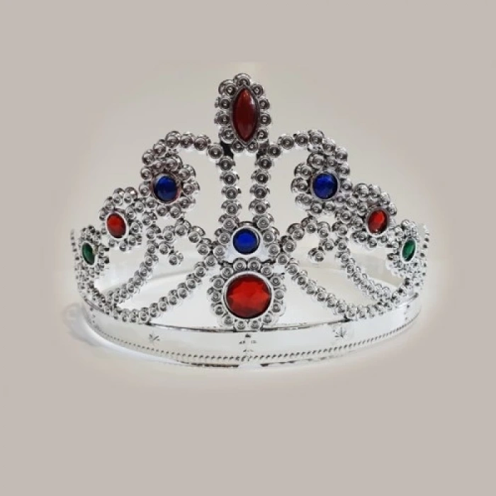 Dodes Prenses Parti Tacı Gümüş Rengi 1 Adet