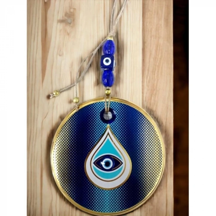 Dodes Puantiyeli Damla Desen Nazar Boncuklu Duvar Süsü Gözlü Duvar Dekoru