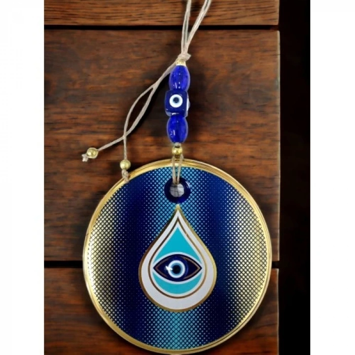 Dodes Puantiyeli Damla Desen Nazar Boncuklu Duvar Süsü Gözlü Duvar Dekoru