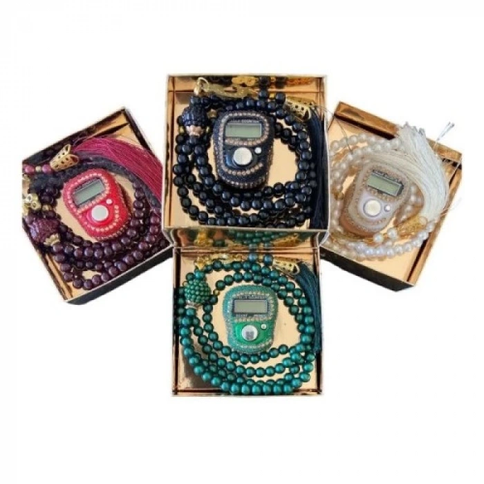 Dodes Taşlı Zikirmatik Tesbih Seti