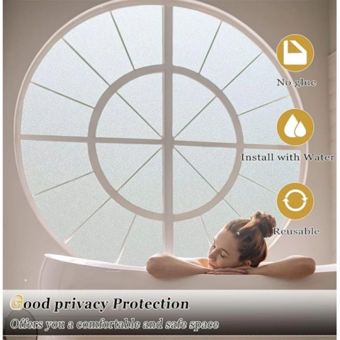 Dodes UV Engelleyici Buzlu Cam Filmi 2 Metre x 45 Cm.