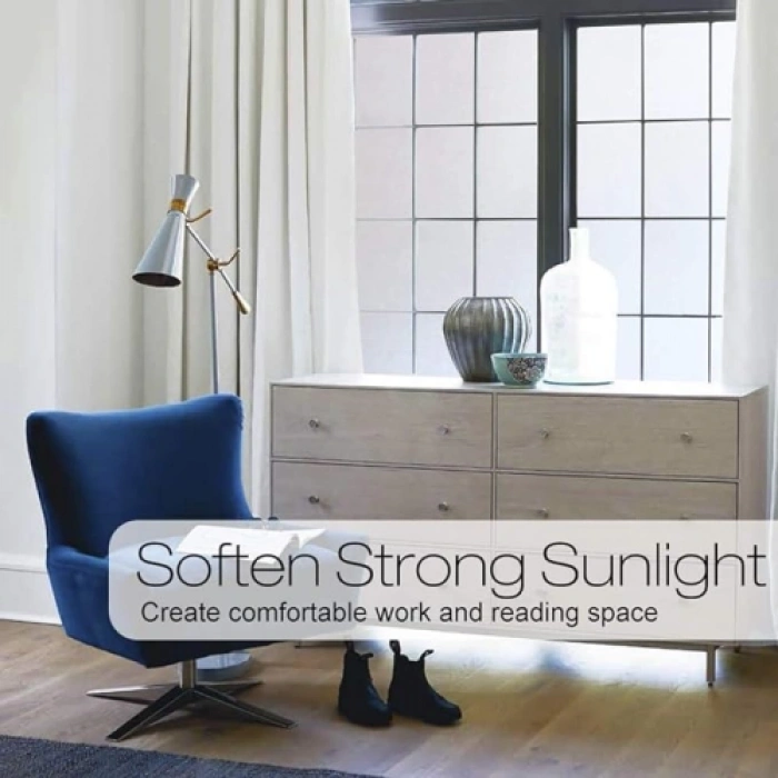 Dodes UV Engelleyici Buzlu Cam Filmi 5 Metre x 60 Cm.