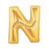 Dodes Altın Sarısı Folyo Harf Balon