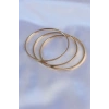 Dodes Dodes 316L Çelik Gold Renk Ajda Model Kadın 65 mm Bilezik TG27BB5361