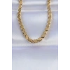 Dodes Dodes 316L Çelik Gold Renk Arpa Model Kolye TG27BKO8748