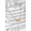 Dodes Dodes 316L Çelik Gold Renk Fil Kalp Figürlü Kadın Kolye TG27BKO9421