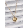 Dodes Dodes 316L Çelik Gold Renk Zincir Gold Altın Model Kadın Kolye TG27BKO9572