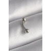 Dodes Dodes 316L Çelik Gümüş Renk Topçuk Model Piercing TG27PR1363