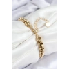Dodes Dodes 316L Çelik Halat Zincir Model Gold Renk Kadın Bileklik TG27BB7830