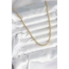 Dodes Dodes 60 cm Gold Renk Pirinç Yassı Zincir Model Kadın Kolye TG27BKO10602