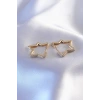 Dodes Dodes Gold Renk Zirkon Taşlı Yıldız Model Kadın Küpe TG27BKP7236