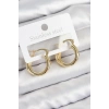 Dodes Dodes Pirinç Halka Model Gold Renk Kadın Küpe TG27BKP11037