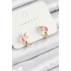 Dodes Dodes Pirinç Unıcorn Model Gold Renk Çocuk Küpe TG27BKP10905