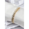 Dodes Dodes Pirinç VIP Seri Gold Renk Arpa Model Kadın Bileklik TG27BB7924