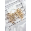 Dodes Dodes Pirinç Yaprak Model Gold Renk Kadın Küpe TG27BKP11212