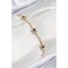 Dodes Dodes Pirinç Zirkon Taşlı Yıldız Model Gold Renk Kadın Bileklik TG27BB7903