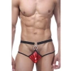 Dodes Tegan Fantezi Kırmızı Önü Halkalı Seksi Erkek String-tanga TG274596