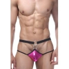 Dodes Tegan Fantezi Pembe Önü Halkalı Seksi Erkek String-tanga TG274594