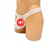 Dodes Tegan Fantezi Seksi Beyaz Transparan Erkek İç Çamaşırı TG274584